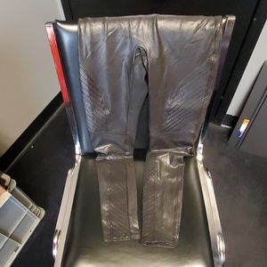 NEVER WORN Leather Spanx Pants